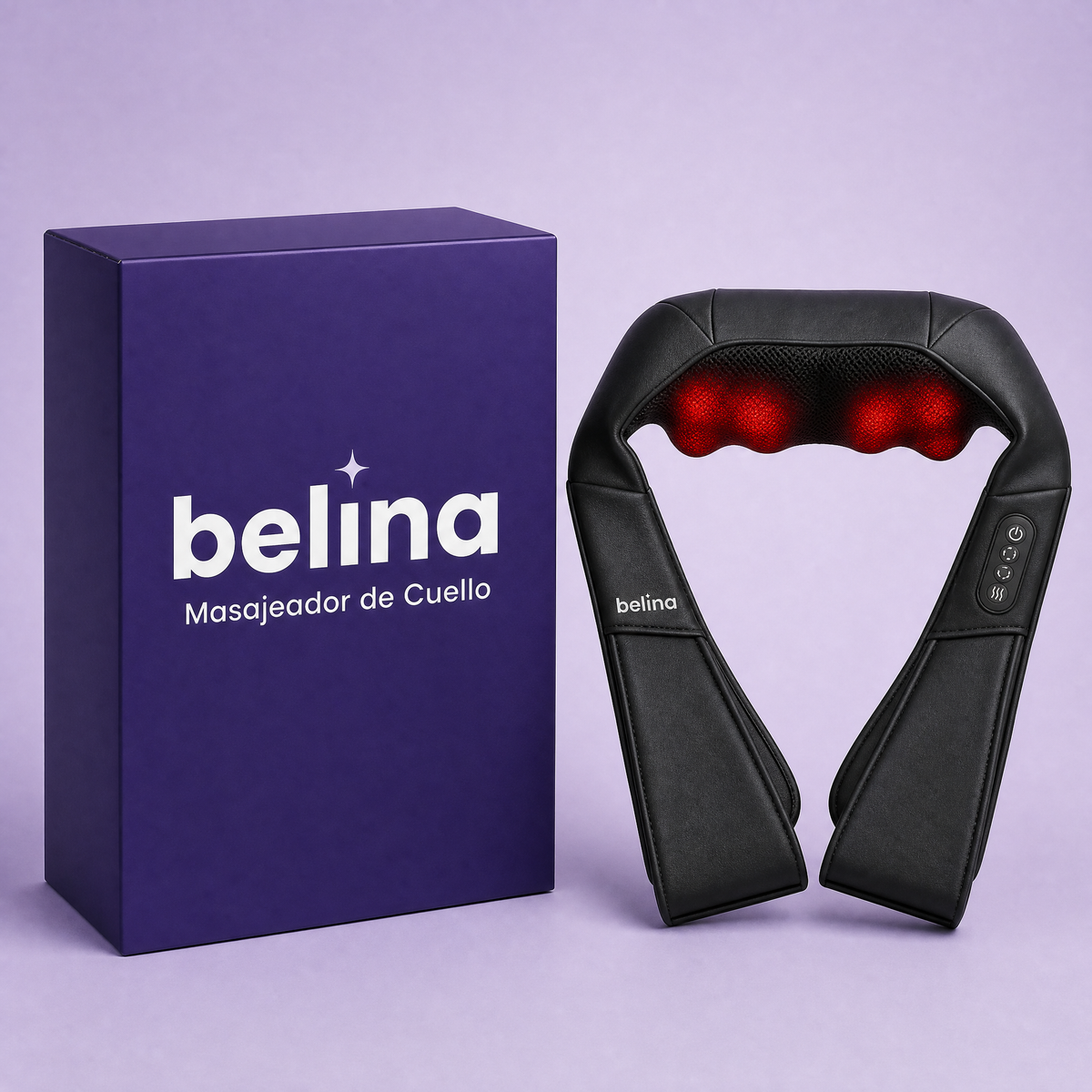 Belina™ Masajeador Shiatsu de Cuello y Espalda