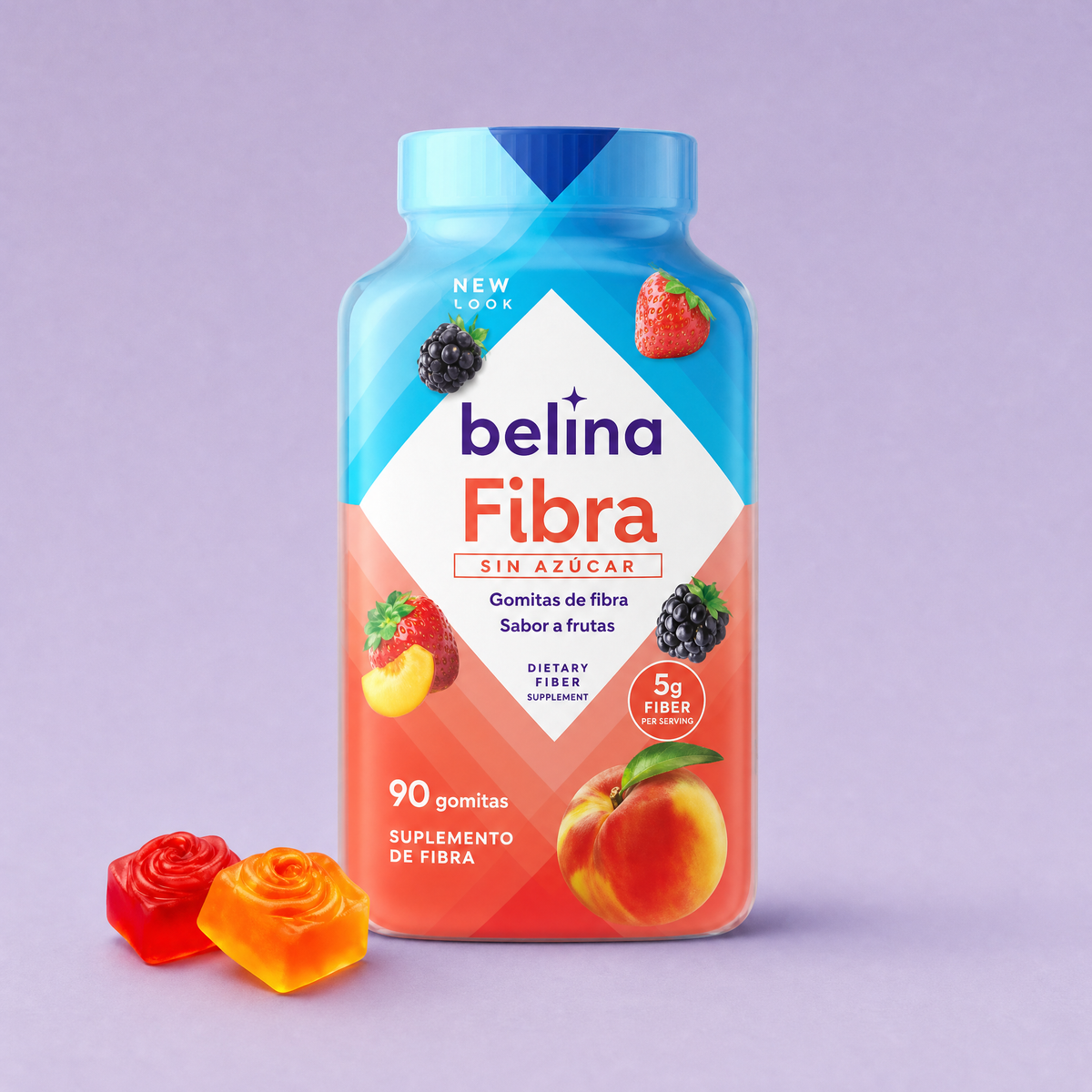 Belina™ Gomitas de Fibra Sin Azúcar