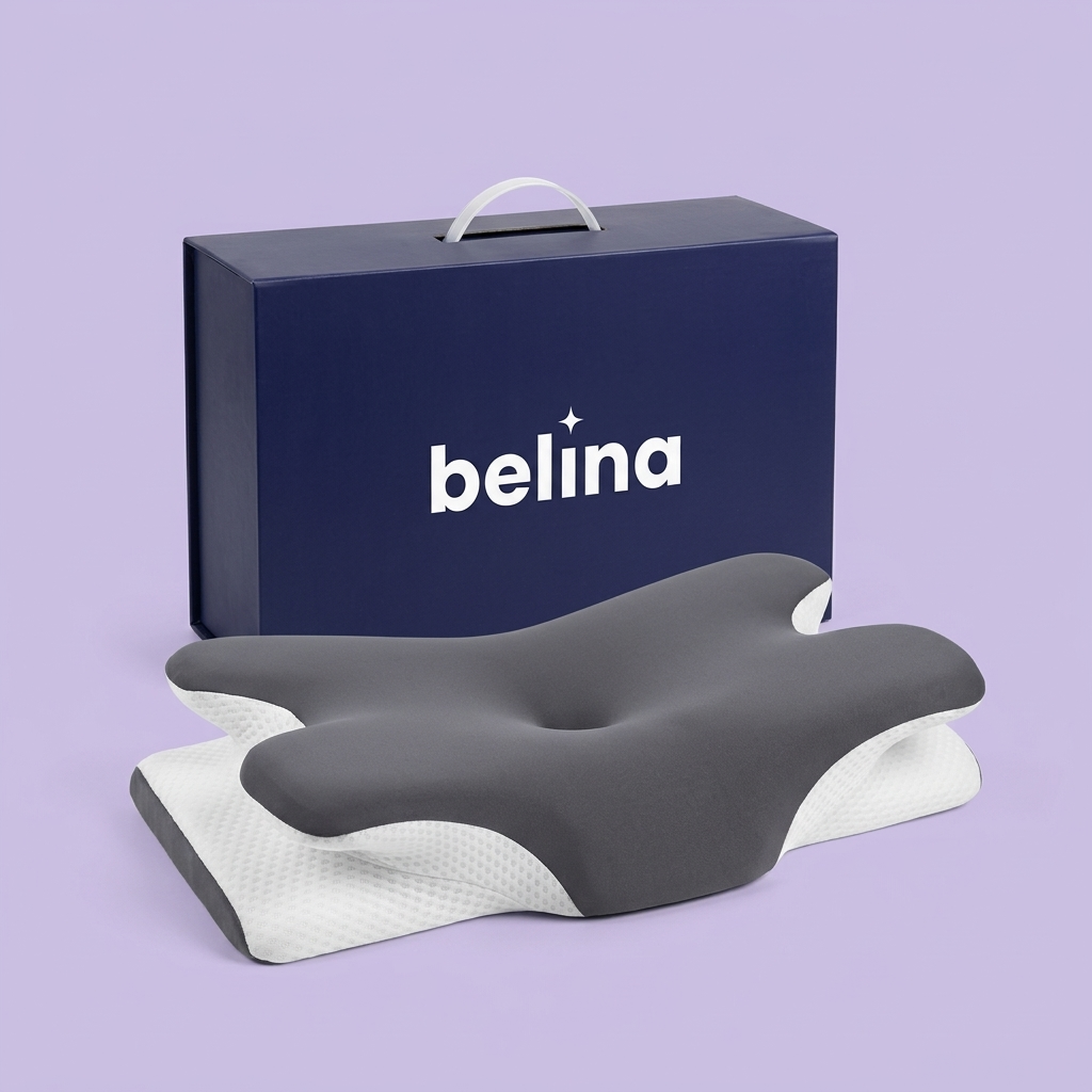 Almohada cervical Belina con su caja