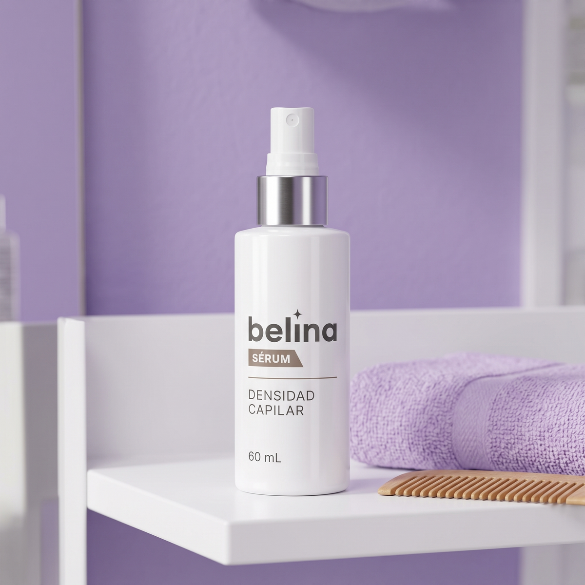 Sérum Belina en el baño