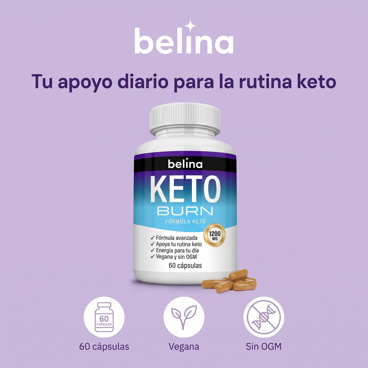 Belina Keto Burn: tu apoyo diario para la rutina keto