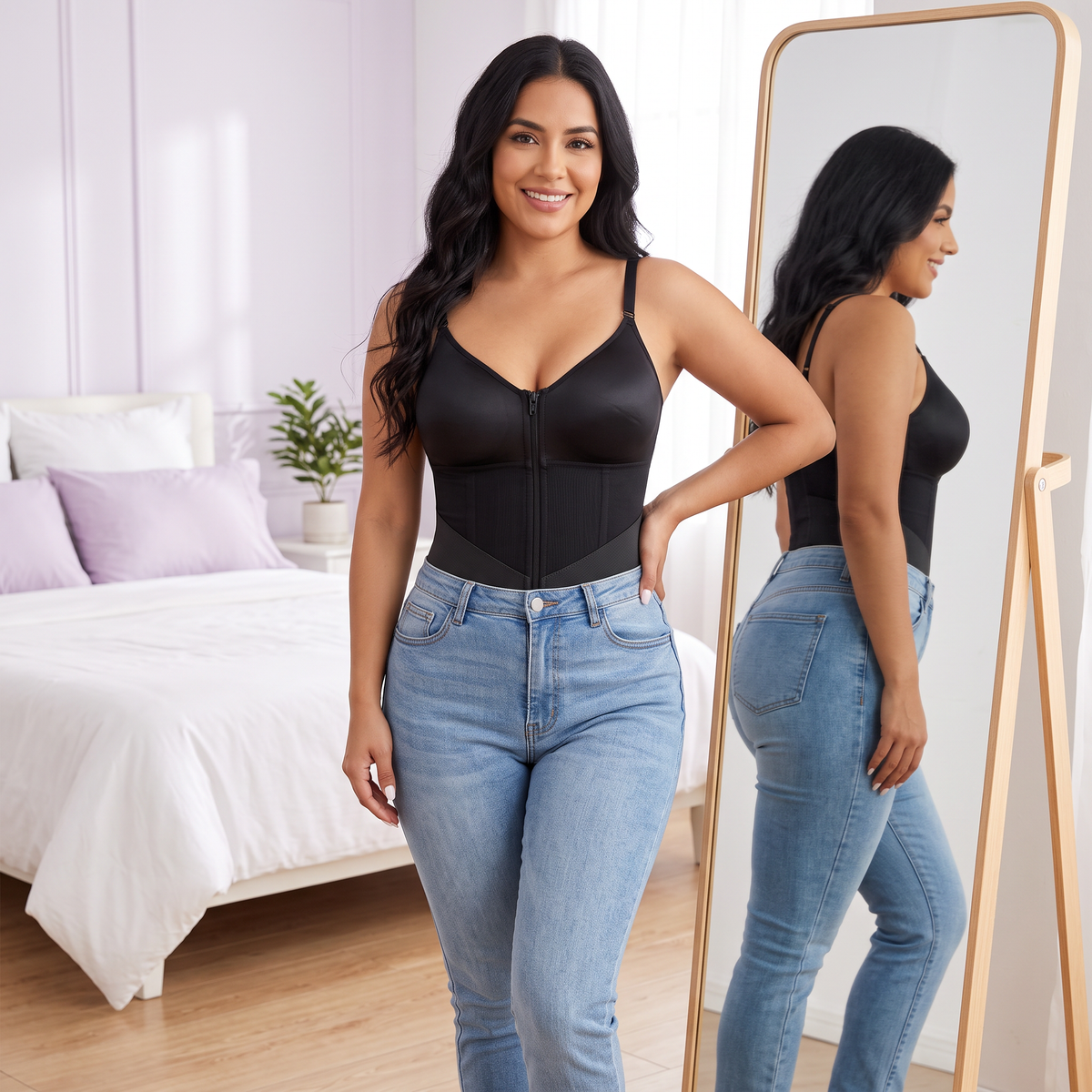 Faja Body Moldeadora con jeans