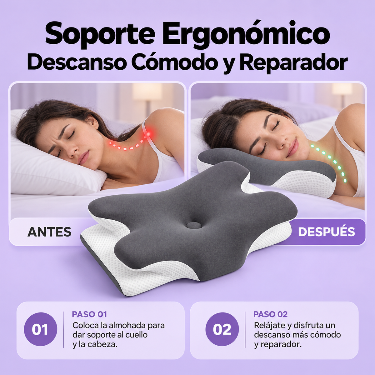 Belina™ Almohada Cervical Refrescante