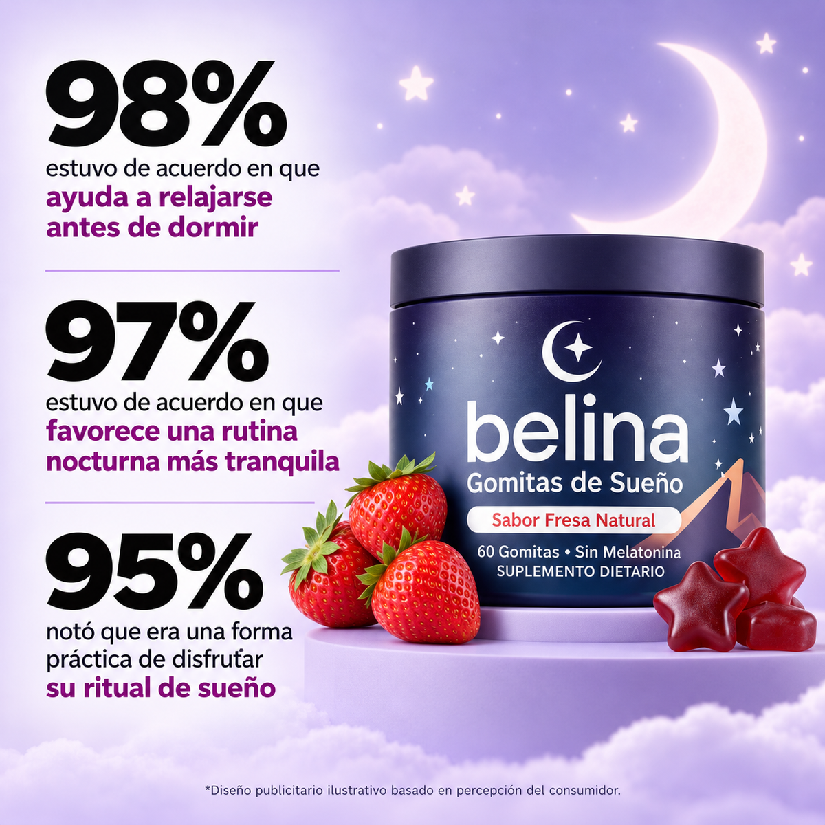Belina™ Gomitas de Sueño